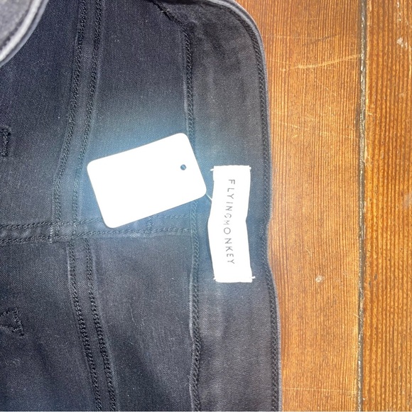 Flying Monkey far country super soft high rise Women's Black Skinny Jeans 29 - Picture 4 of 9